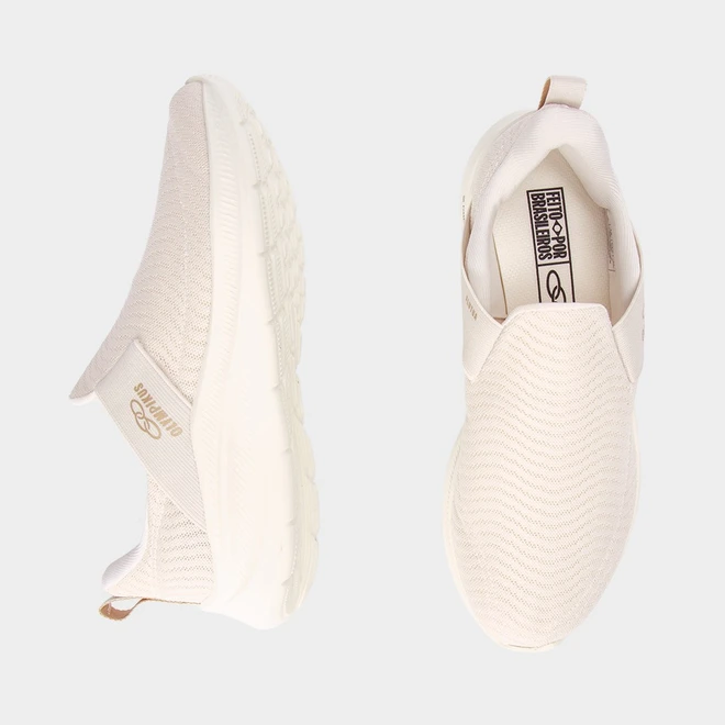 Slip On Feminino Olympikus Flutua Original Off White