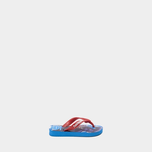Chinelo Infantil Havaianas Marvel Homem-Aranha Original Azul & Vermelho