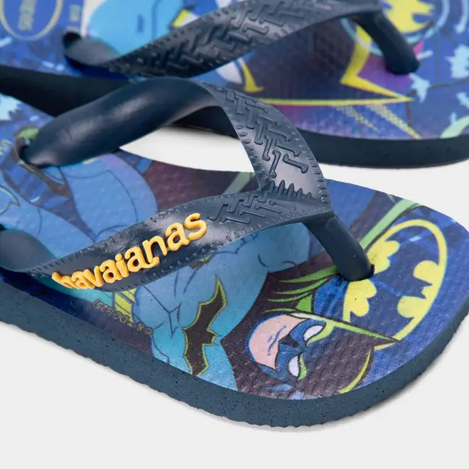 Chinelo Infantil Havaianas Warner Batman Original Marinho