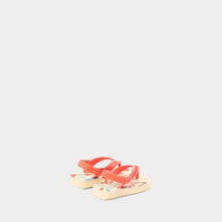 Chinelo Bebê Havaianas Peppa Pig Original Bege & Laranja