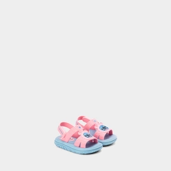Sandália Infantil Disney + Brinde Mochila Stitch Rosa & Azul