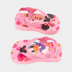 Chinelo Bebê Havaianas Classics Original Minnie Mouse Rosa