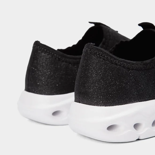 Slip On Infantil Molekinha Lurex Calce Fácil Preto
