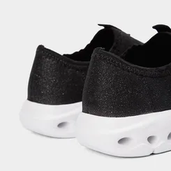 Slip On Infantil Molekinha Lurex Calce Fácil Preto