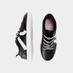 Tênis Casual Infantil Molekinha Preto & Branco