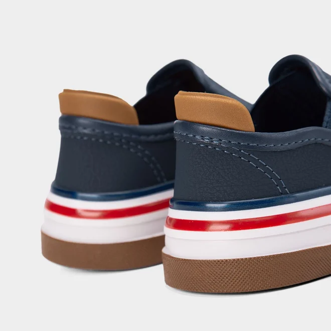 Slip On Bebê Molekinho Calce Fácil Perfuros Marinho