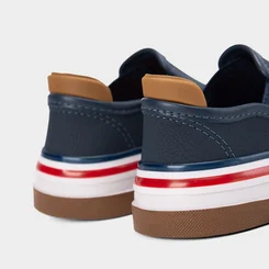Slip On Bebê Molekinho Calce Fácil Perfuros Marinho