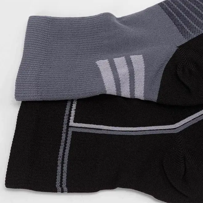 Kit Meia Masculino STZ Cano Médio 2 Pares 39-43 Preto