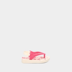 Chinelo Bebê Ipanema Classic Off White & Rosa