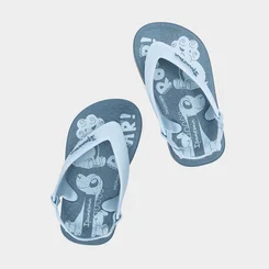 Chinelo Bebê Ipanema Classic Dinossauro Azul