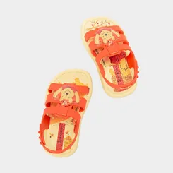 Sandália Bebê Ipanema Ursinho Pooh Amarelo & Laranja