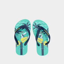 Chinelo Infantil Ipanema Fantasia Azul & Verde