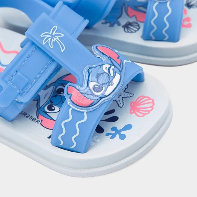 Sandália Bebê Ipanema Friends Stich Azul