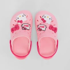 Babuche Infantil Grendene Hello Kitty Hype Rosa