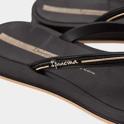 Chinelo Ipanema Glow Preto