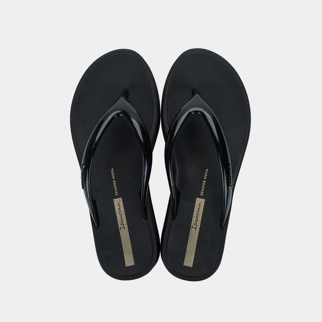 Chinelo Feminino Ipanema Glow Flatform Preto