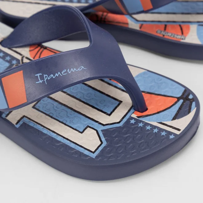 Chinelo Infantil Ipanema Deck City Azul