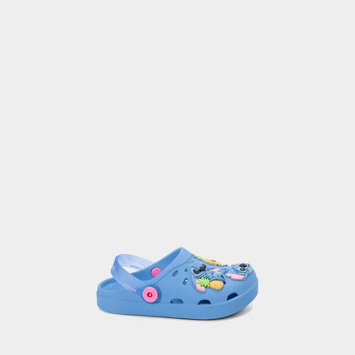 Babuche Infantil Grendene KIds Smile Stitch Azul