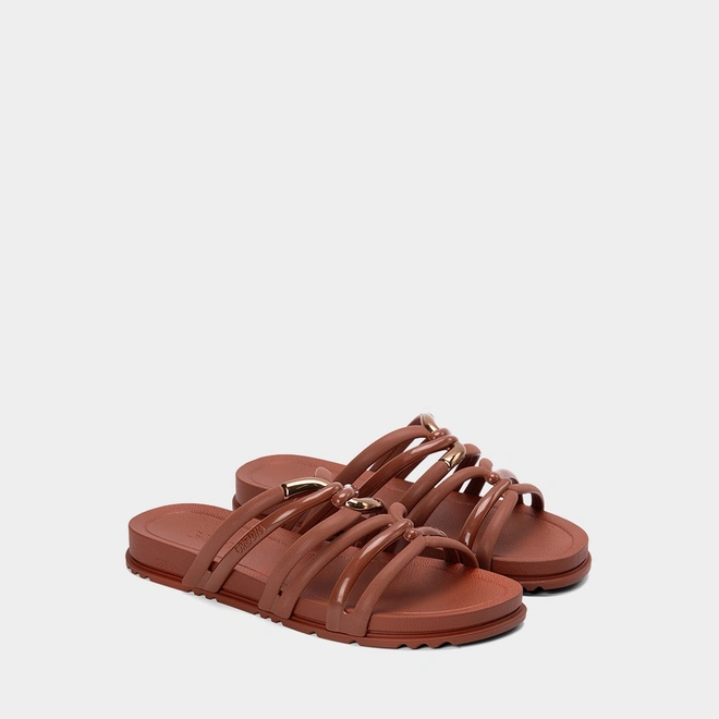 Tamanco Feminino Grendha Riqueza Marrom