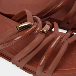 Tamanco Feminino Grendha Riqueza Marrom
