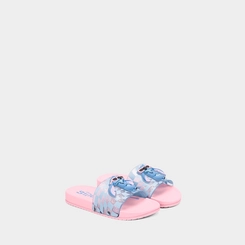 Slide Infantil Disney Stitch Gliter Rosa & Azul