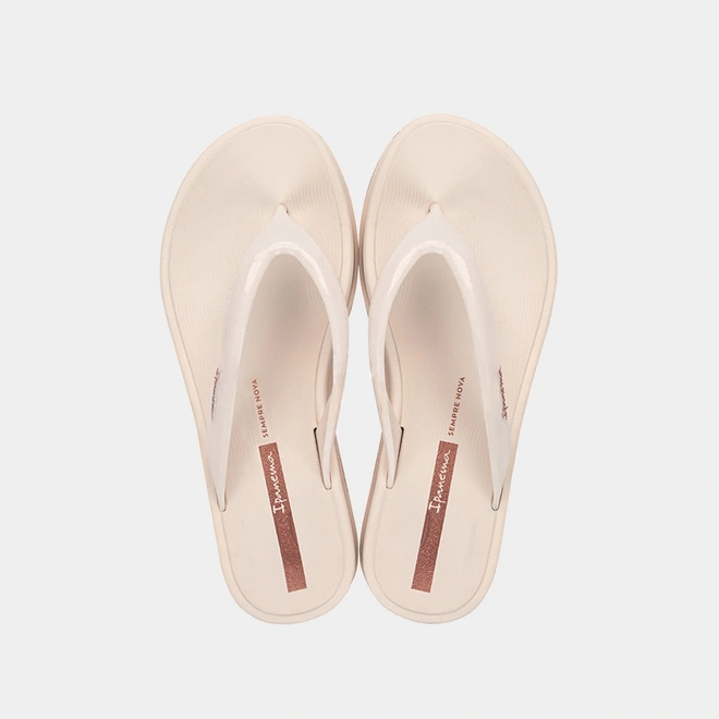 Chinelo Feminino Ipanema Glow Flatform Off White