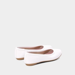 Sapatilha Infantil Molekinha Verniz Branco