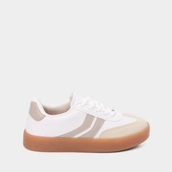 Tênis Casual Feminino Vizzano Retrô Branco