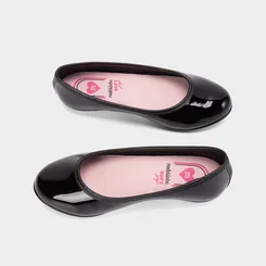 Sapatilha Infantil Molekinha Verniz Preto
