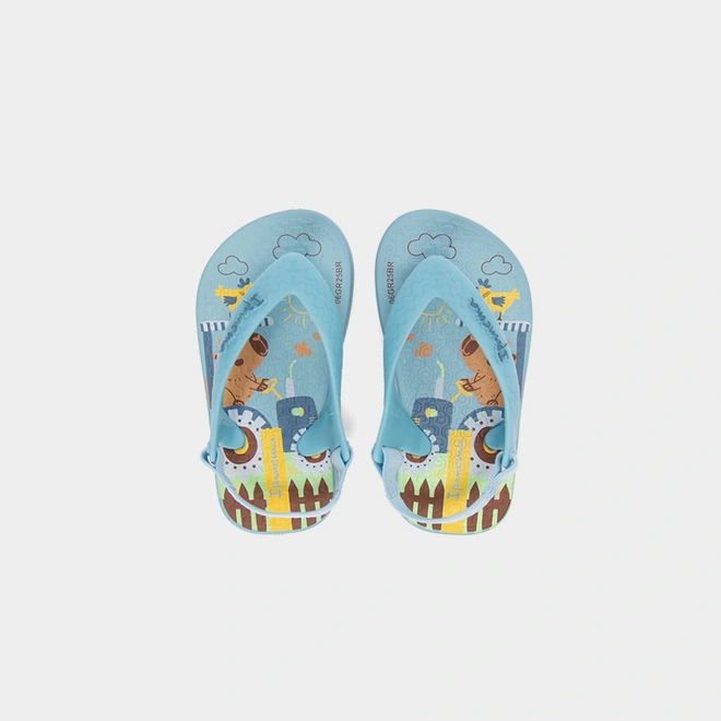 Chinelo Bebê Ipanema Capivara Azul