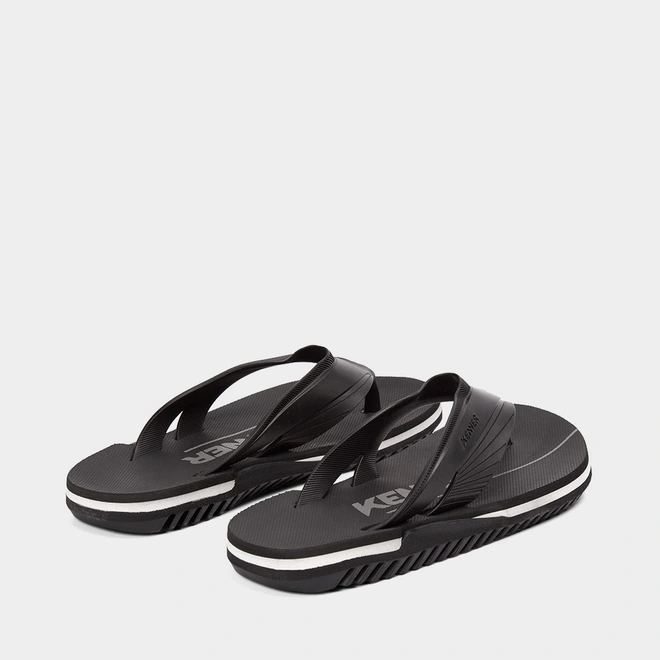 Chinelo Kenner Masculino NK6 Original Preto & Branco