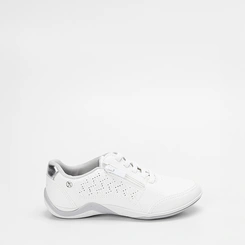 Tênis Casual Feminino Kolosh Perfuros Zíper Branco