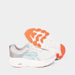 Tênis Esportivo Feminino Kolosh Sprinda Branco & Cinza