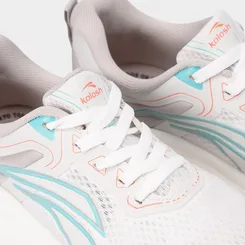 Tênis Esportivo Feminino Kolosh Sprinda Branco & Cinza