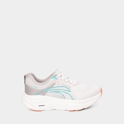 Tênis Esportivo Feminino Kolosh Sprinda Branco & Cinza