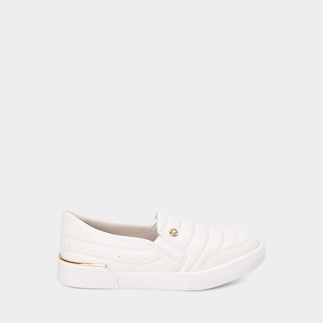 Slip On Feminino Kolosh Calce Fácil Branco