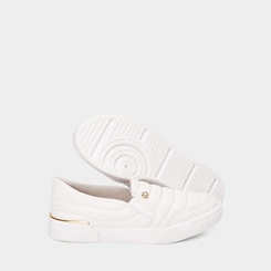 Slip On Feminino Kolosh Calce Fácil Branco