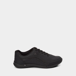Tênis Casual Feminino Kolosh Recorte Lurex Preto