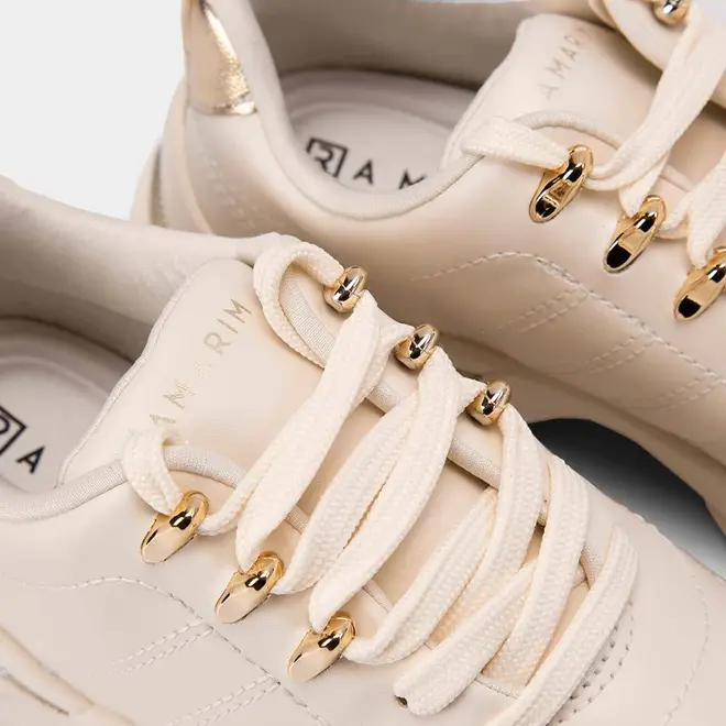 Tênis Chunky Feminino Ramarim Chunky Detalhe Ilhós Off White