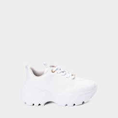 Tênis Chunky Feminino Ramarim Detalhe Pingente Branco