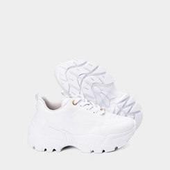 Tênis Chunky Feminino Ramarim Detalhe Pingente Branco
