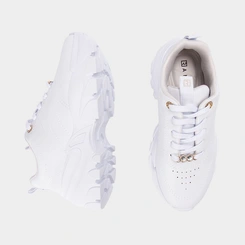 Tênis Chunky Feminino Ramarim Detalhe Pingente Branco