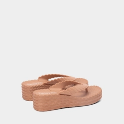 Tamanco Feminino Beira Rio Plataforma Nude