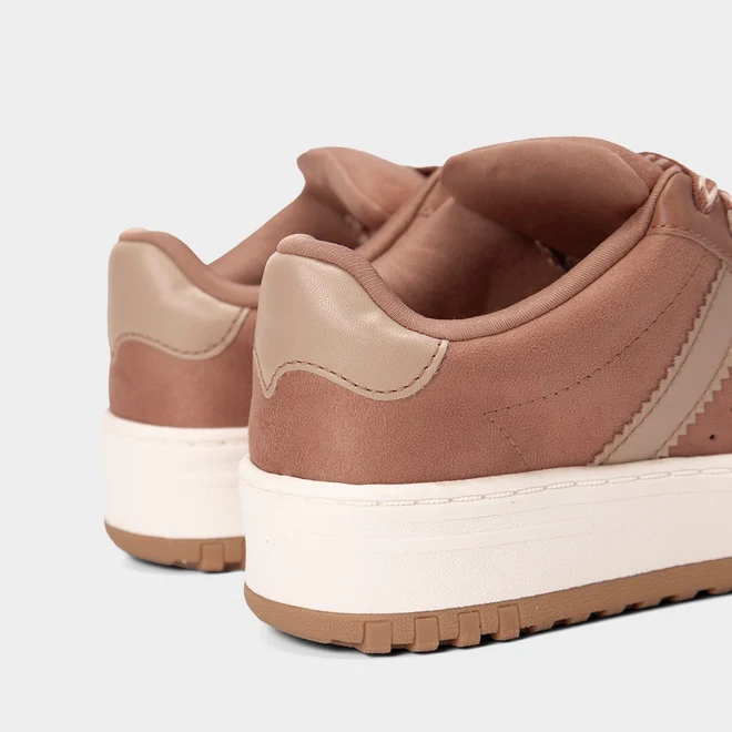 Tênis Casual Feminino Ramarim Camurça Marrom