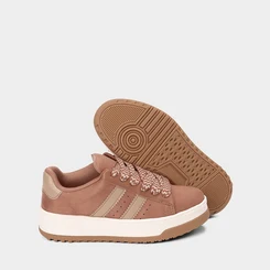 Tênis Casual Feminino Ramarim Camurça Marrom