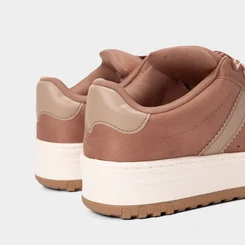 Tênis Casual Feminino Ramarim Camurça Marrom