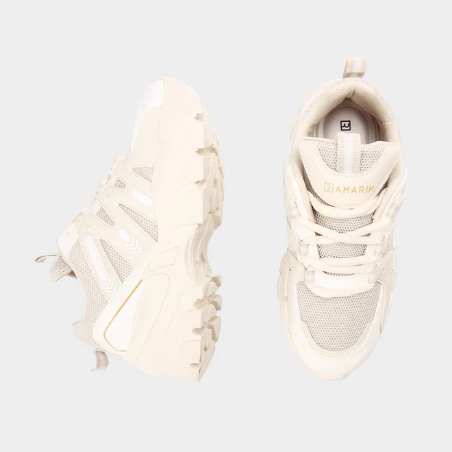 Tênis Feminino Chunky Ramarim Off White