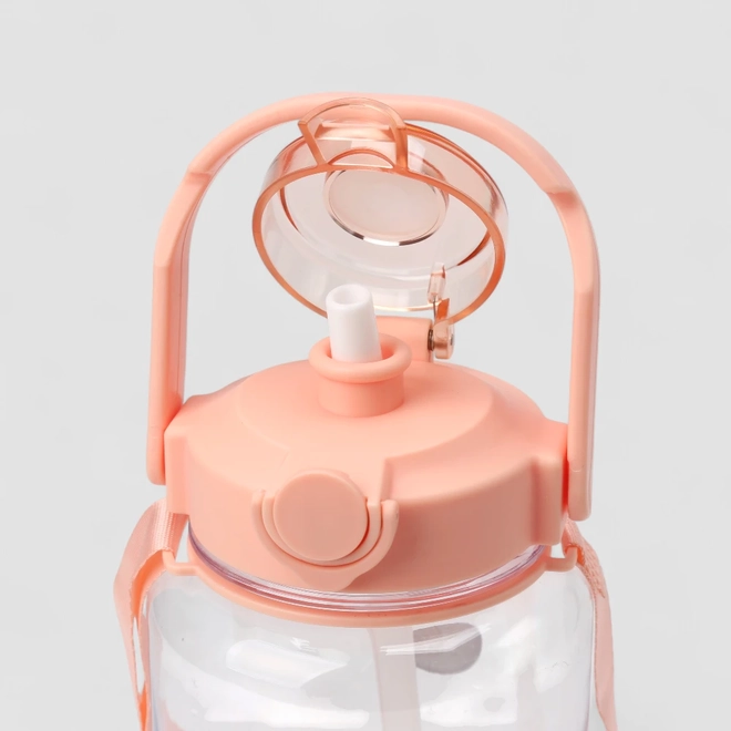Garrafa Squeeze Stz Alça Sol 1500ml Rosa