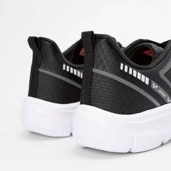 Tênis Esportivo Masculino Kappa Run 200 Preto & Branco