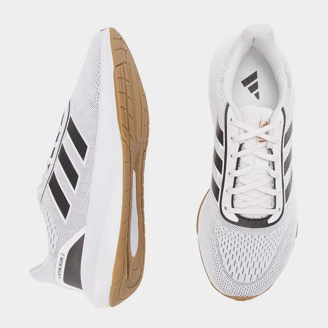 Tênis Esportivo Masculino Adidas Latin Run 2.0 Branco